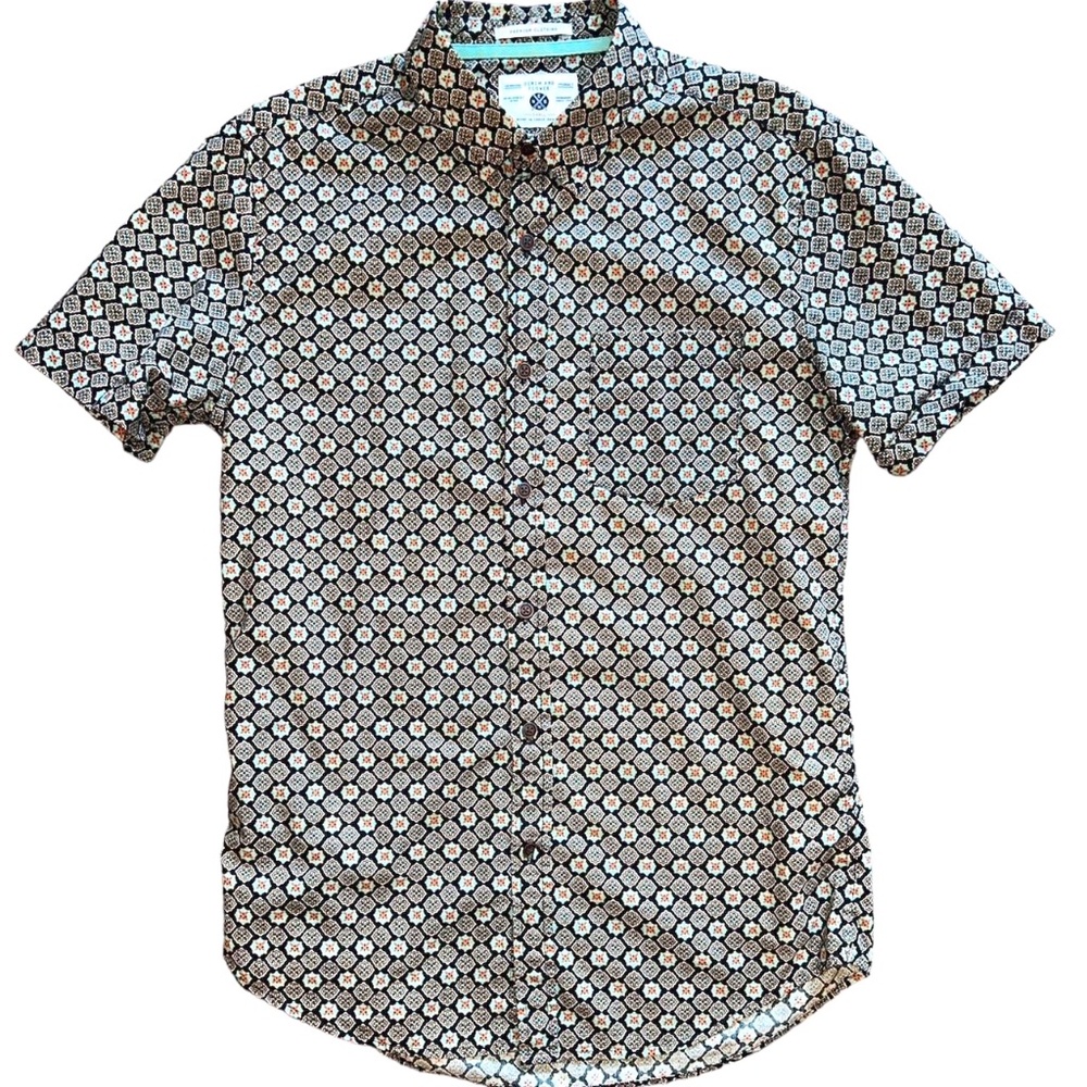 Vintage Funky Button Up
